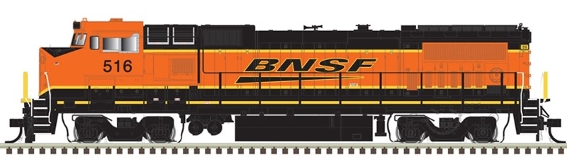 ATLAS N Scale 40005187 | Dash 8-40BW BNSF [Late Swoosh] #529 | ESU Sound Decoder