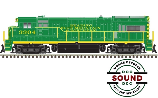 ATLAS N Scale 40005928 | GE U33/36B | Reading & Northern #3301 | ESU Sound