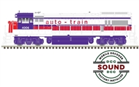 ATLAS N Scale 40005933 | GE U33/36B | Auto Train #4000 | ESU Sound