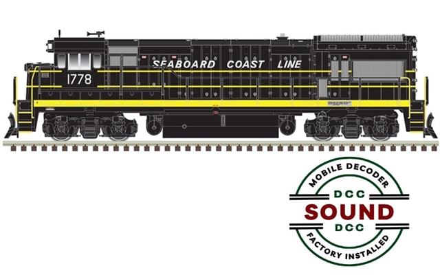 ATLAS N Scale 40005936 | GE U33/36B | Seaboard Coast Line #1778 | ESU Sound