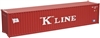 ATLAS N Scale 50004163 | K-Line  40' Standard Height Containers (Set #2)