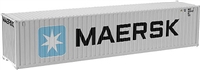 ATLAS N Scale 50004165 |  Maersk  40' Standard Height Containers (Set #2)