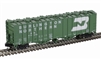 ATLAS N Scale 50005811 | 4180 Airslide Covered Hopper | Burlington Northern #413278