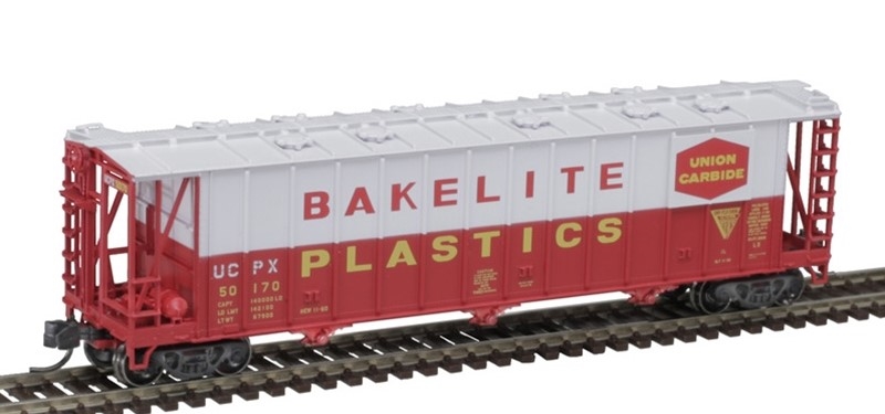 ATLAS N Scale 50006329 | GA 3500 Dry-Flo Covered Hopper | Bakelite Plastics (UCPX) #50170