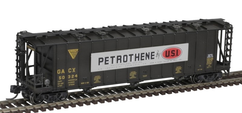 ATLAS N Scale 50006332 | GA 3500 Dry-Flo Covered Hopper |Petrothene UCI (GACX) #50324