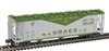 ATLAS N Scale 50006343 | GA 3500 Dry-Flo Covered Hopper | Grace (GACX) #50234