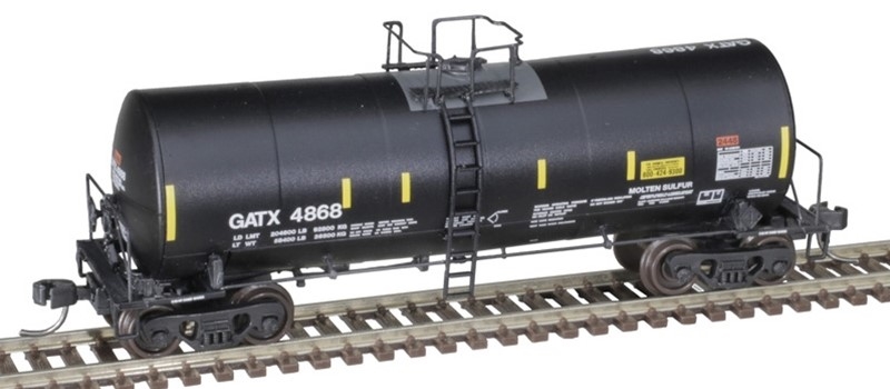 Atlas Master N Scale 50006444 | Trinity 17,600 Corn Syrup tank Car | GATX #4827