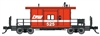 BLUFORD SHOPS N Scale 21240 | TP&W Short Body Bay Window Caboose #525