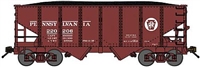 BLUFORD SHOPS N Scale 65023 |  8-Panel 2-Bay Hoppers - PRR (2Pk)