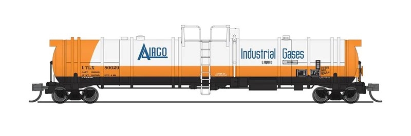 BROADWAY LIMITED N Scale 8149 | Cryogenic Tank Car | Airco (1Pk)