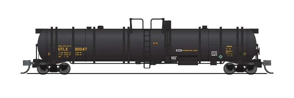 BROADWAY LIMITED N Scale 8157 | Cryogenic Tank Car | UTLX - Black (1Pk)