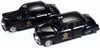 Mini Metals N Scale 50381 | 1950 Dodge County Sheriff Car (Black)