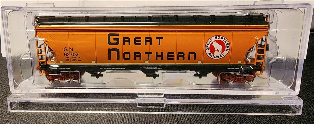 NSC / MTL N Scale |"The Way They Should Have Been" - 3 Bay Hopper | Great Northern #62702