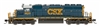 INTERMOUNTAIN N Scale 69322-06S | EMD SD40-2 | CSX # 8836 | ESU Equipped