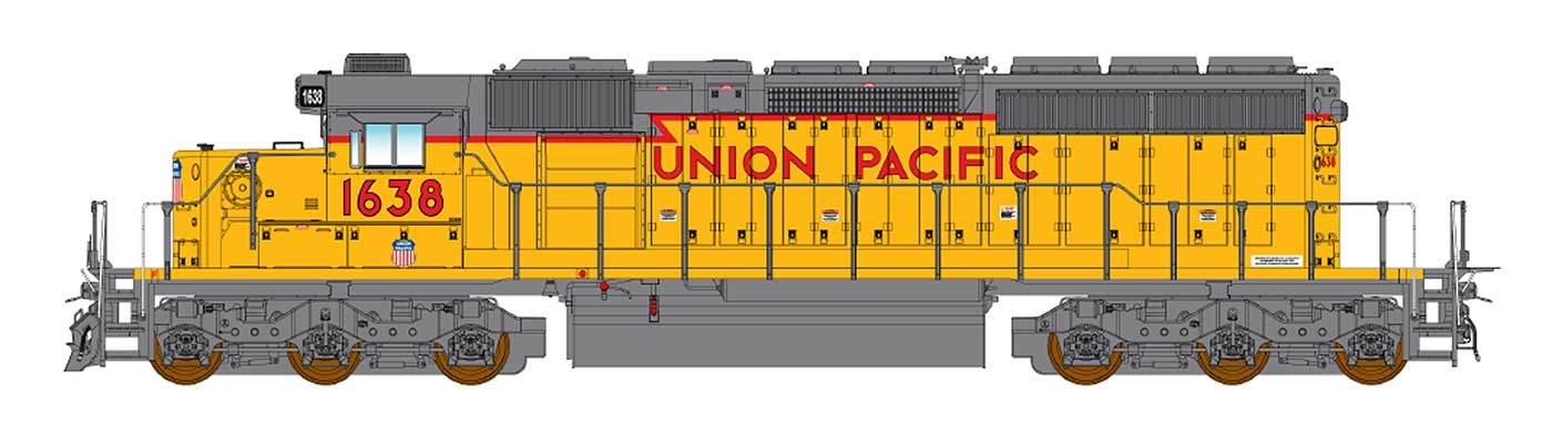 INTERMOUNTAIN N Scale 69372-01S | EMD SD40-2N | Union Pacific #1622  | ESU Equipped