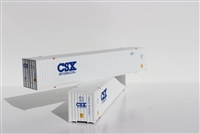 JTC N Scale 535012 | CSX INTERMODAL 53' High Cube 6-42-6 Corrugated Containers with Magnetic System