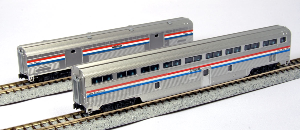 kato n scale amtrak passenger cars