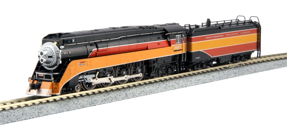 KATO N Scale SP Daylight GS-4 Locomotive #4454