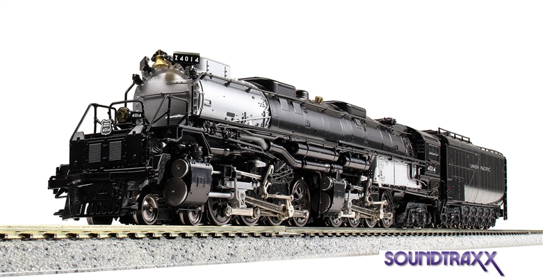 KATO N Scale 1264014S | ALCO Articulated 4-8-8-4 | Union Pacific Big Boy Steam Locomotive #4014 W/ Soundtraxx