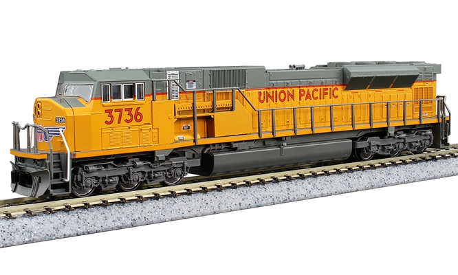 KATO N Scale 1765624 | GE SD90/43 MAC | Union Pacific #3736