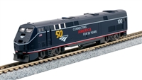 KATO N Scale 1766035 | GE P42 "Genesis" | Amtrak Midnight Blue #100 w/ 50th Anniv Logo