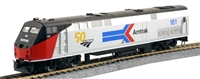 KATO N Scale 1766036 | GE P42 "Genesis" | Amtrak (Phase 1) #161 w/ 50th Anniv Logo