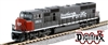 KATO N Scale 1767611D | EMD SD70M 'Flat Radiator' | Southern Pacific #9804 | Digitrax DN163K1C Decoder