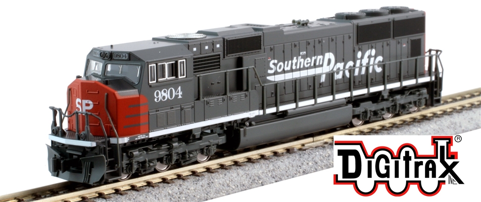 KATO N Scale 1767611D | EMD SD70M 'Flat Radiator' | Southern Pacific #9804 | Digitrax DN163K1C Decoder