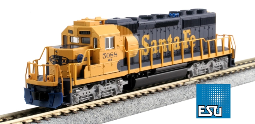 KATO N Scale 1768209L | EMD SD40-2 | AT&SF #5072 | ESU LockSound