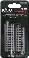 Kato N Scale Unitrack 20092 | Track Assortment Set B