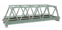 KATO N Scale Unitrack 20439 | 248mm (9 3/4") Double Track Truss Bridge, Light Green