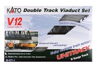 KATO N Scale Unitrack 20871 | V12 Double Track Viaduct Set