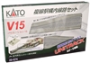 KATO N Scale Unitrack 20874 | V15 Double Track Set for Station