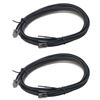 Digitrax LNC82 8’ LocoNet Cables-2 Pack