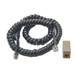 Digitrax LNCCMC1 Coiled Cord & RJ12 Modular Adapter