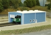 PIKESTUFF N Scale 5418007 | 2 Door Enginehouse