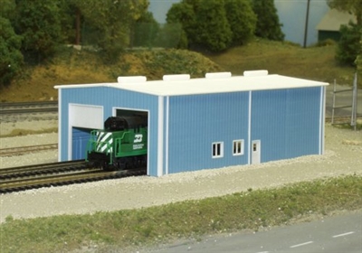 PIKESTUFF N Scale 5418007 | 2 Door Enginehouse