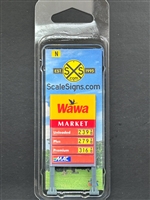 SCALESIGNS N Scale WAWV12N |  Wawa Station Sign