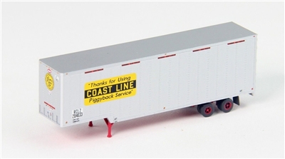 TRAINWORX N Scale 40363-01 |  40' Drop Frame Trailer - ACL #204033