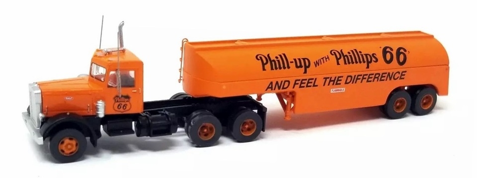 TRAINWORX N Scale 55122 | Peterbuilt 350 Tanker (Phillips 66)